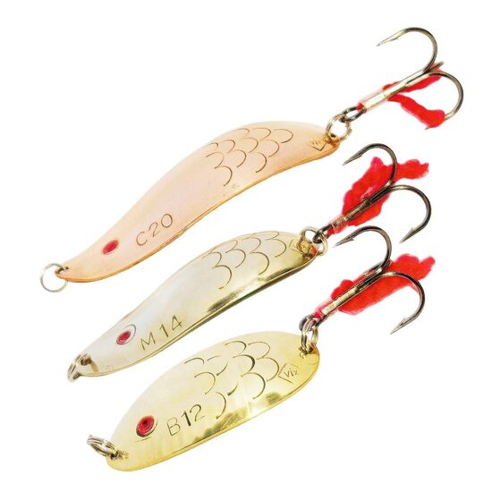 Kalapüügi peibutis komplekt "Spoon", "Fat One", "RGB"